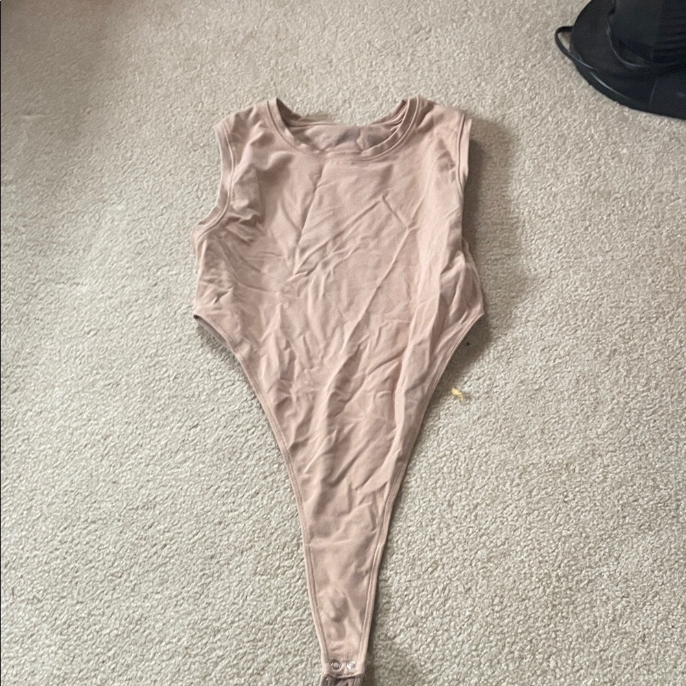 Tank bodysuit with side cut outs
